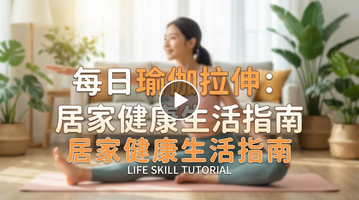 17C健康生活视频-居家瑜伽教程视频